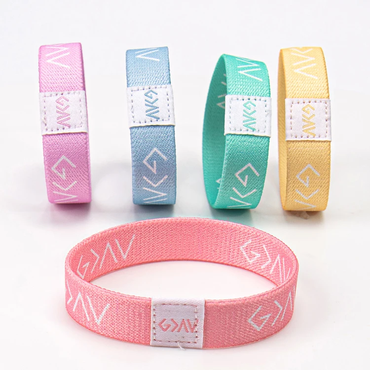 Custom NFC Stretched Elastic Wristband - Polyester, Cheap & Fashionable 5