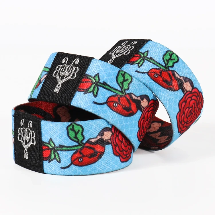 Custom NFC Stetched Elastic Wristband - Polyester, Cheap & Fashionable 1