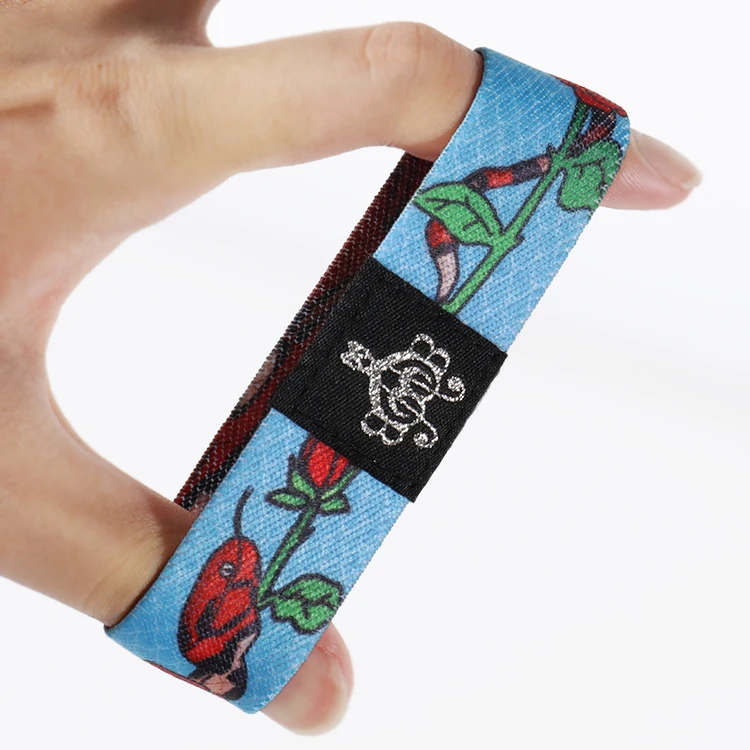 Custom NFC Stretched Elastic Wristband - Polyester, Cheap & Fashionable 3