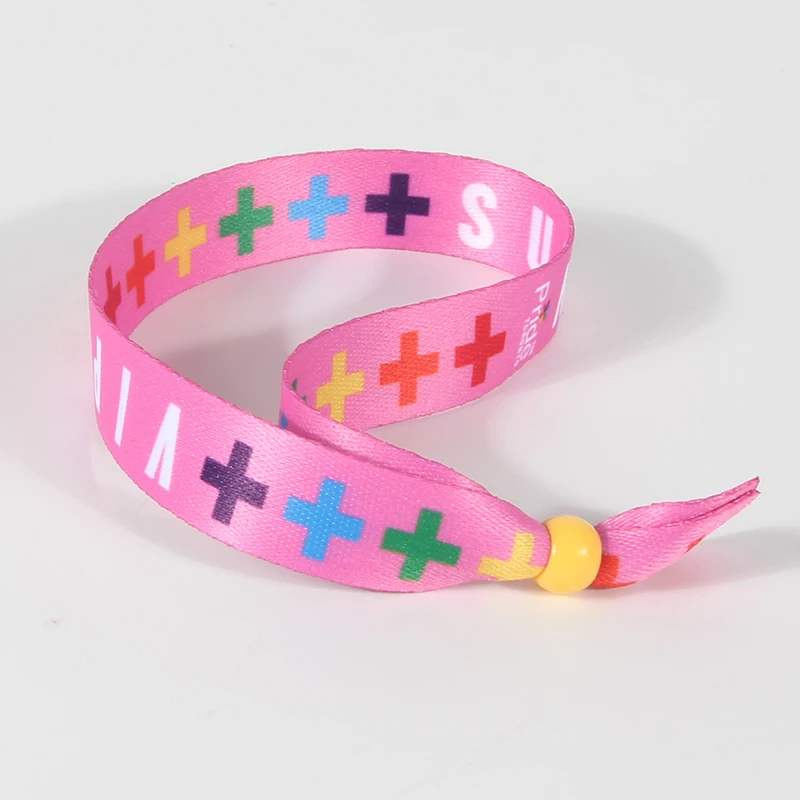 Polyesterové náramky se sublimací loga na zakázku - Holywish 1