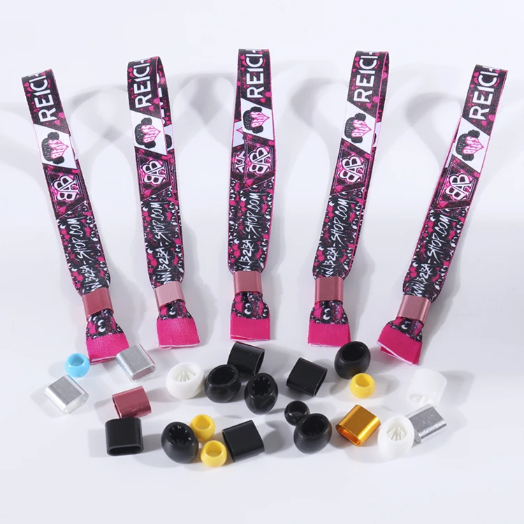 Barevně kódované látkové náramky na míru pro akce | LOVECOLOR 5