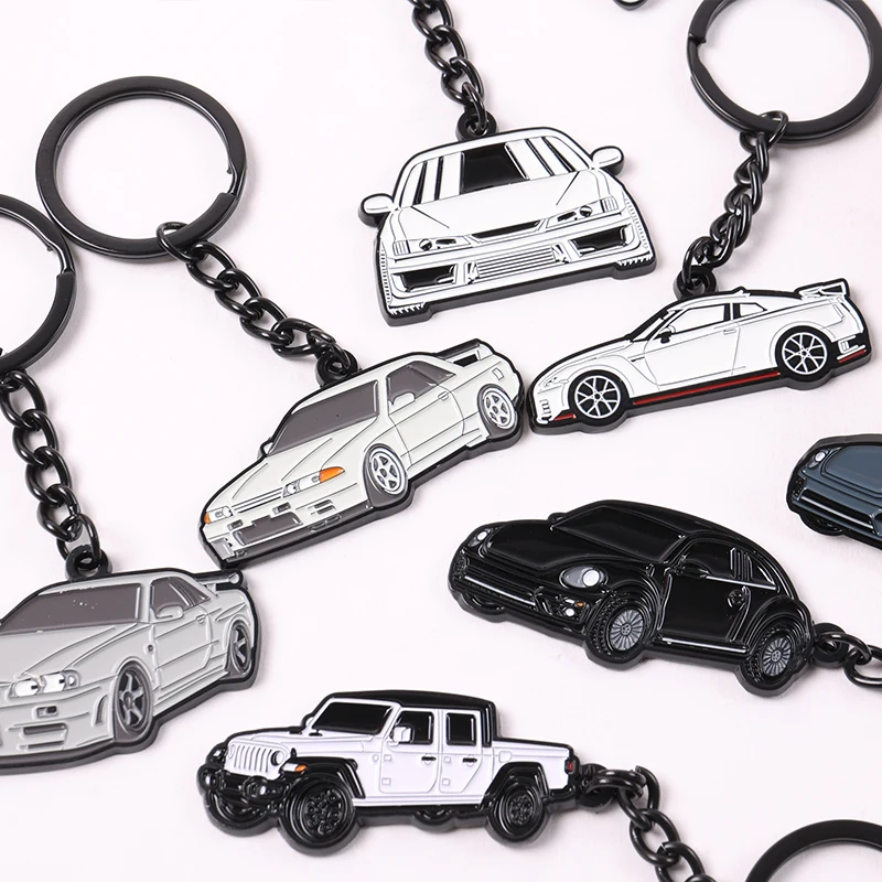 Gepersonaliseerde metalen sleutelhangers voor promotionele souvenircadeaus 7