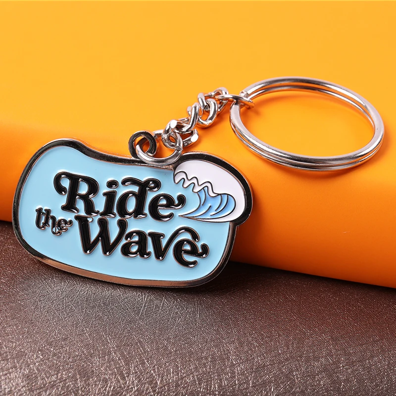 Gepersonaliseerde metalen sleutelhangers voor promotionele souvenircadeaus 4