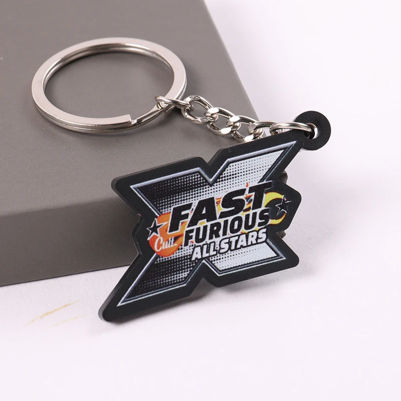Simpatico portachiavi personalizzato in PVC morbido 3D con logo personalizzato - Regalo aziendale 3