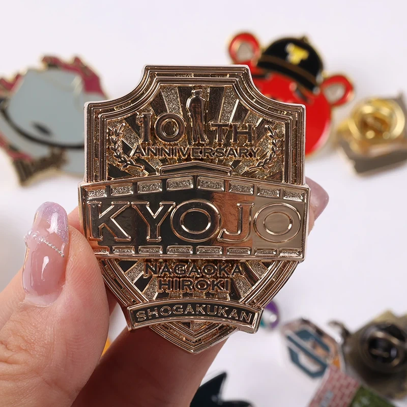 Custom Logo Enamel Lapel Pins - Personalized Oem Badge 1