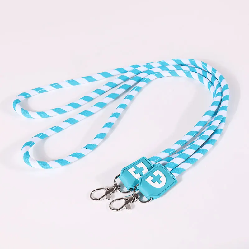 Farverig broderibånd med PVC-kortholder - gratis prøve tilgængelig 7