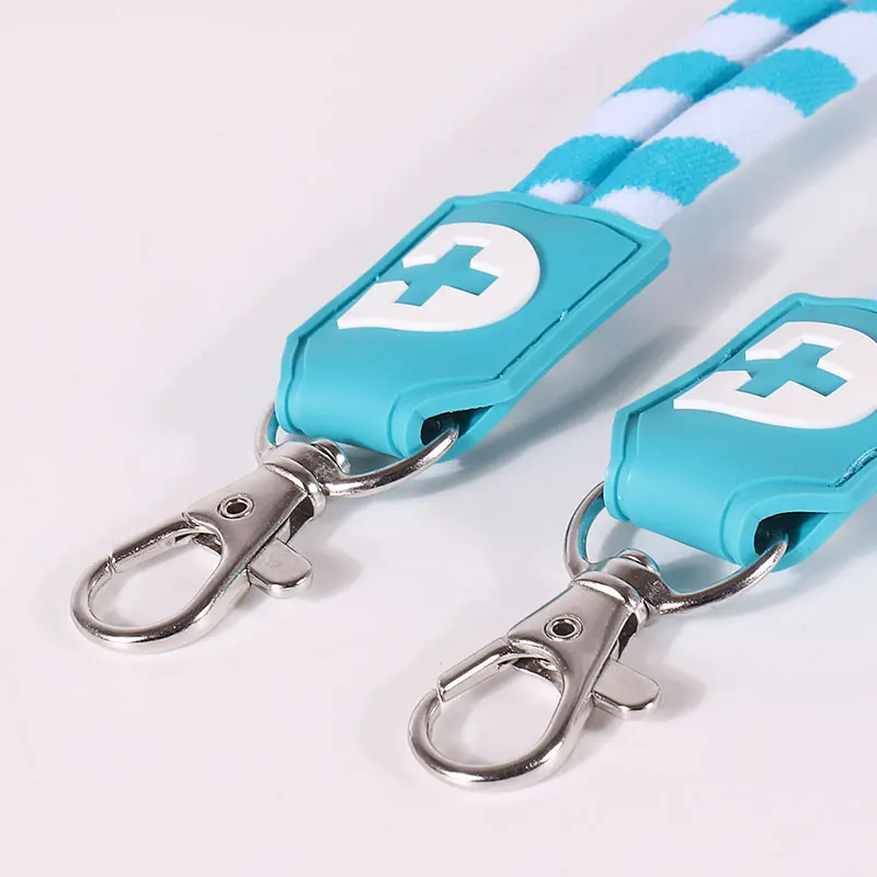 Farverig broderibånd med PVC-kortholder - gratis prøve tilgængelig 6