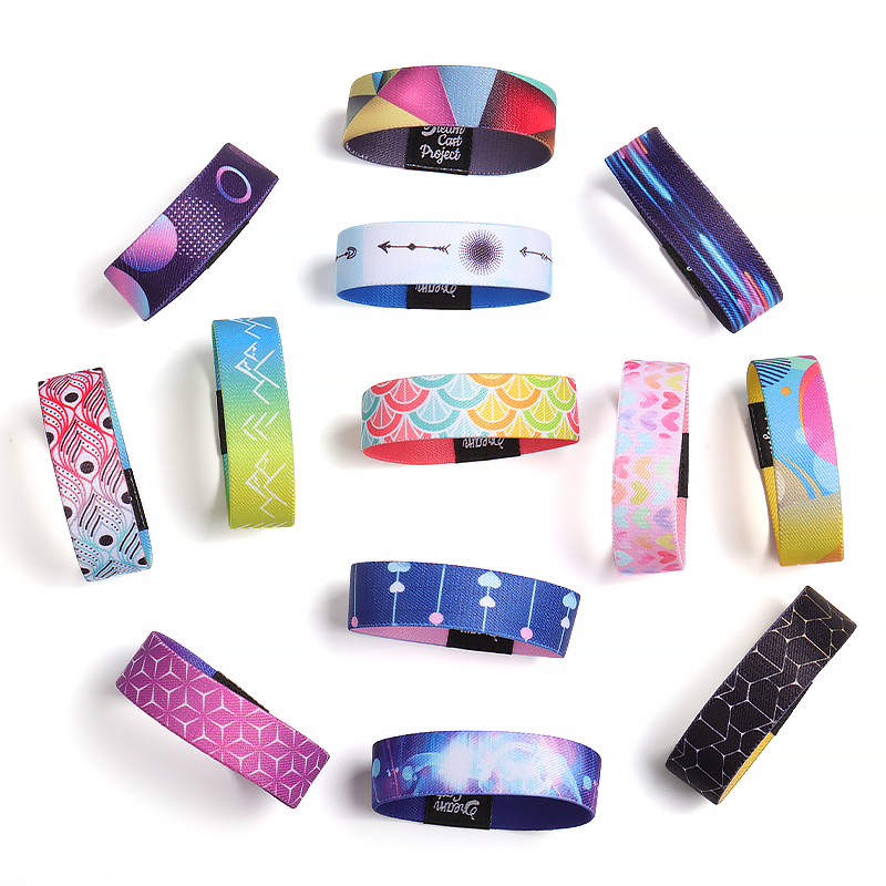 Lovecolour Factory Membekalkan Gelang Elastik Tersuai Dengan Pembungkusan Kad 9