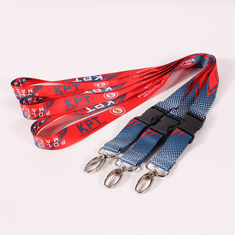 Lovecolour مخصص التسامي اسهم مع العلامة التجارية الخاصة بك المطبوعة الترويجي مخصص Keychain Lanyards الشركة المصنعة 2