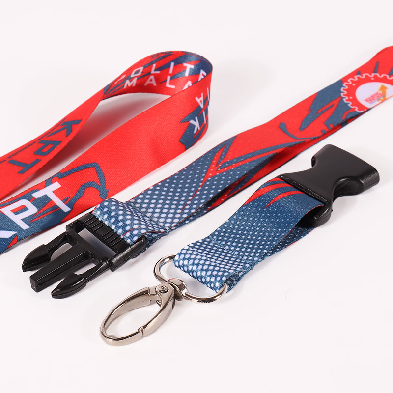 Lovecolour مخصص التسامي اسهم مع العلامة التجارية الخاصة بك المطبوعة الترويجي مخصص Keychain Lanyards الشركة المصنعة 3