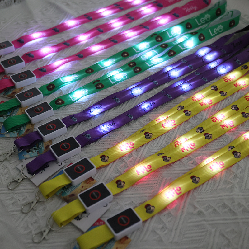 اسهم LED مطبوعة مخصصة مع شعار أفضل حبل LED للأحداث الليلية لصالح الحفلات 3