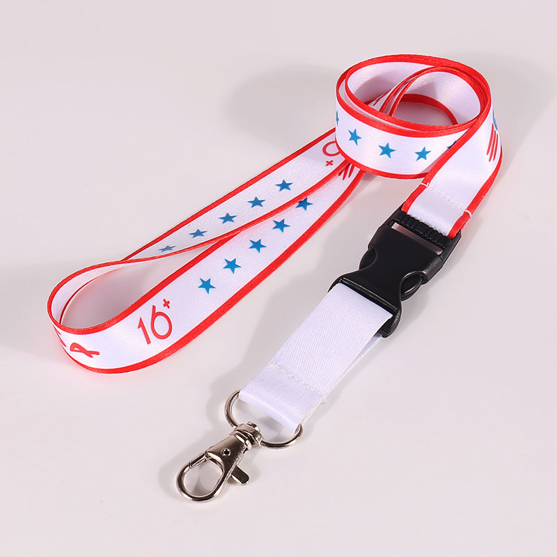 Cordino per tracolla di nuovo stile Cordino in poliestere personalizzato con colori personalizzati 3