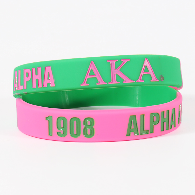 Pulsera de silicona con grabado Lovecolour, pulseras elásticas impresas personalizadas para entradas de conciertos 4