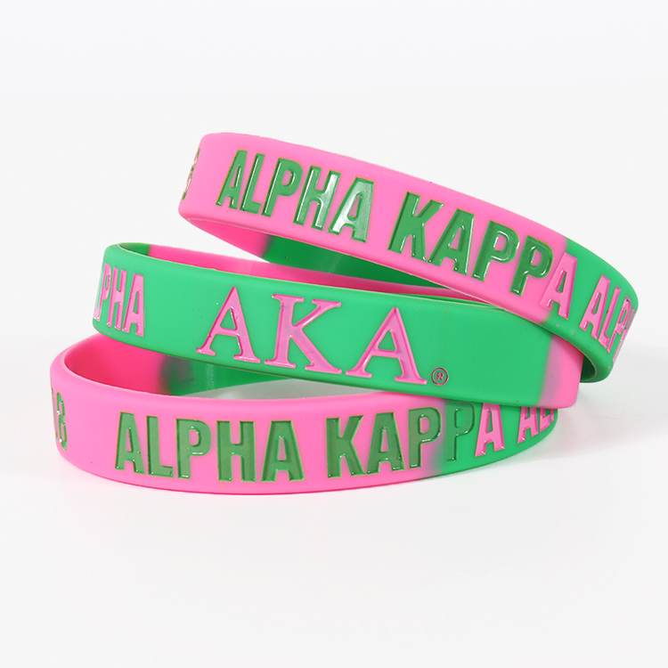Pulsera de silicona con grabado Lovecolour, pulseras elásticas impresas personalizadas para entradas de conciertos 3