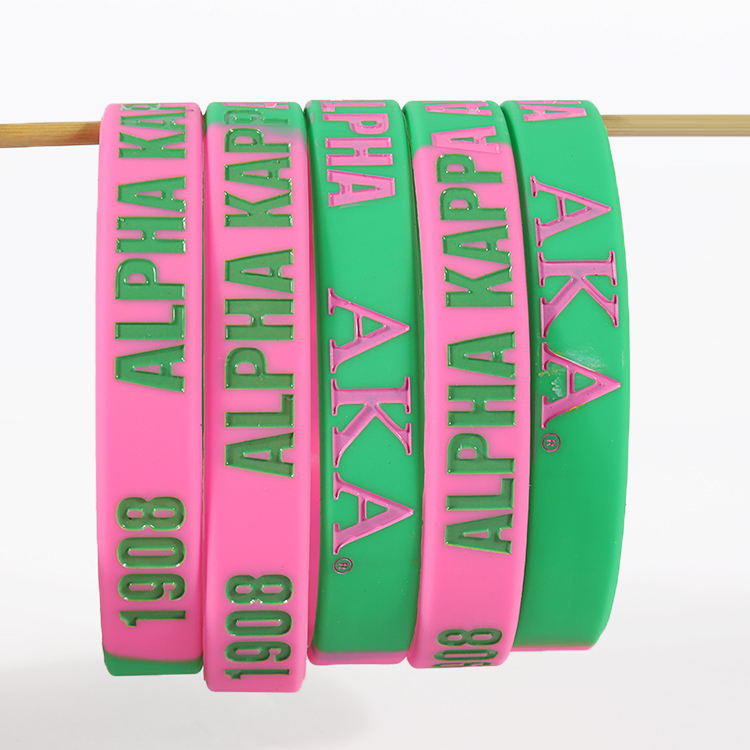 Pulsera de silicona con grabado Lovecolour, pulseras elásticas impresas personalizadas para entradas de conciertos 7