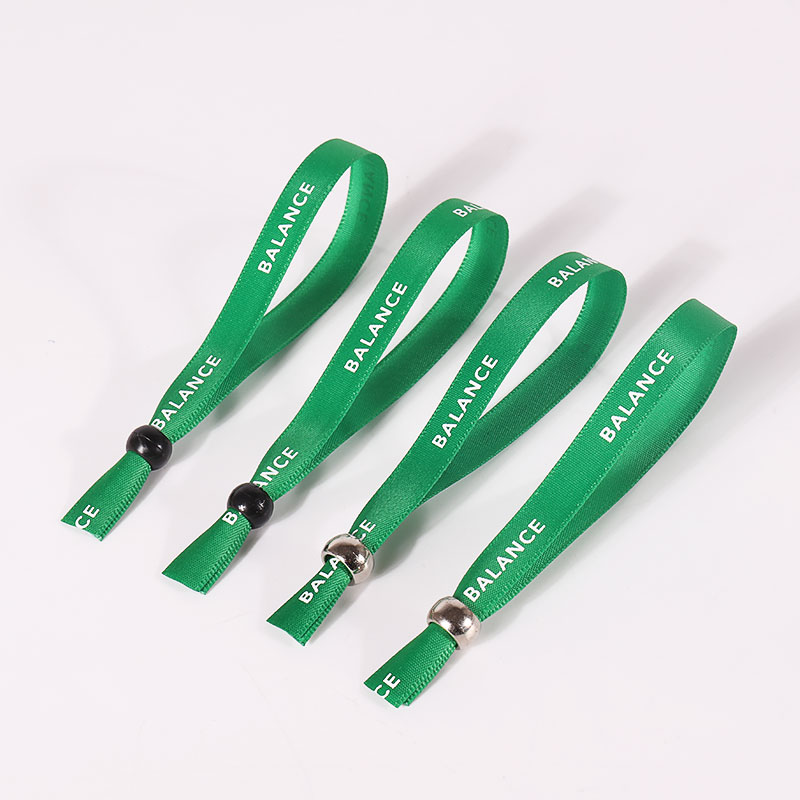 Popular High Quality Disposable Wristband Custom Full Color Printed Fabric Wristband 2