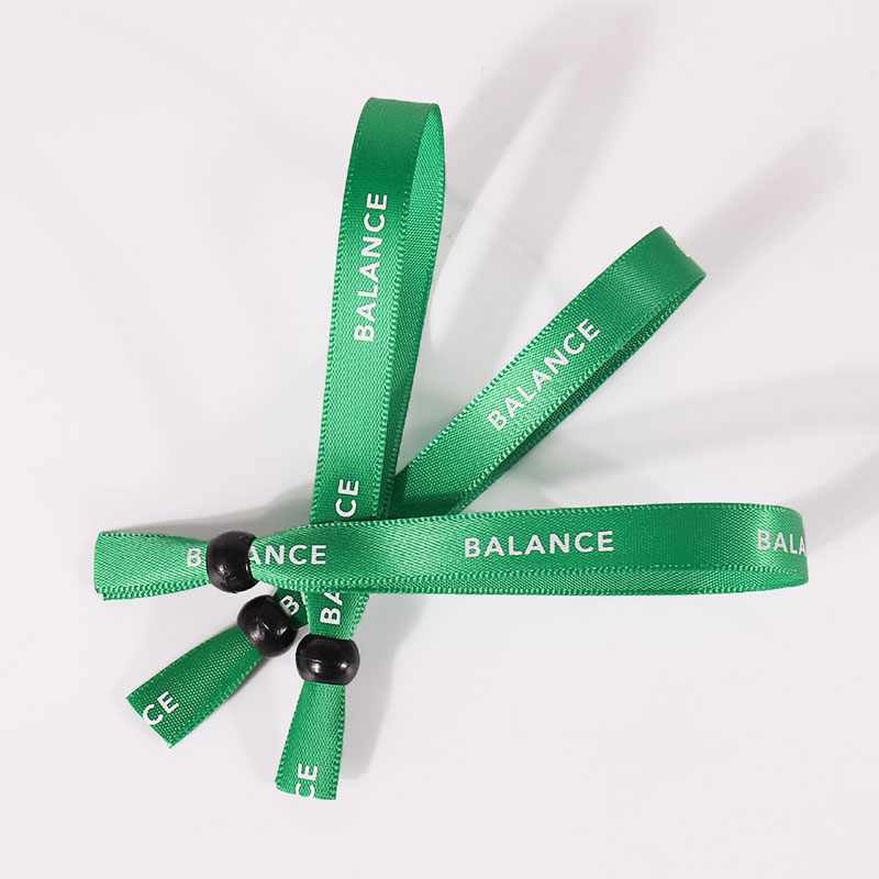 Popular High Quality Disposable Wristband Custom Full Color Printed Fabric Wristband 4