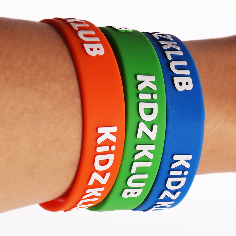 Custom Silicone Bracelets Eco-friendly Silicon Rubber Bracelet Custom Silicone Wristband 2