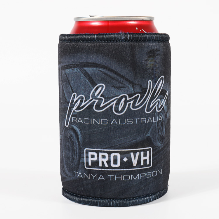 Portabottiglie personalizzato per refrigeratore per birra per refrigeratori per birra isolati con sublimazione con fondo 6