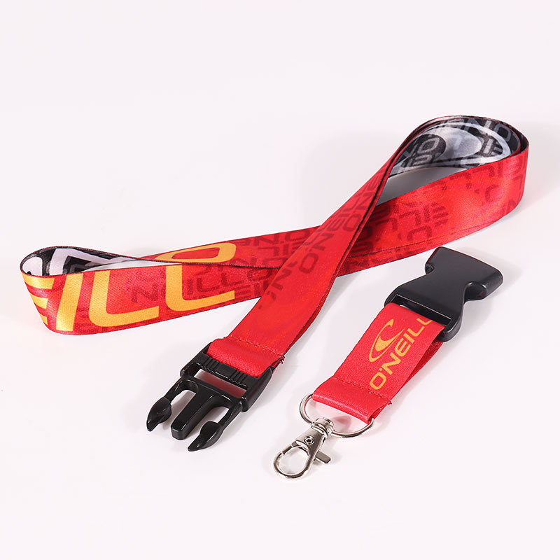 Hochwertiges Lanyard mit Transferdruck und individuellem Logo-Lanyard aus Polyestergewebe 5
