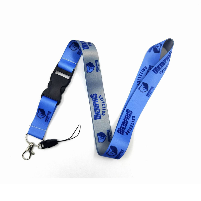 Snur personalizat din poliester personalizat ieftin de înaltă calitate, cu clemă metalică 6