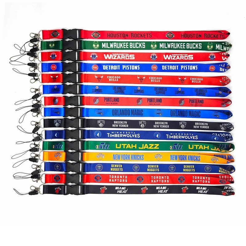 Anpassad Breakaway Sublimation Nyckelring Snor med logotyp Anpassad Polyester Snodd 1