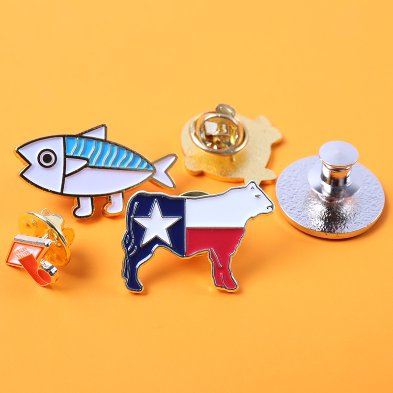 Pines Lapel Pin Produsent Fabrikk Hard Myk Lapel Pins Mote Metal Badge Hat Emalje Pin 3