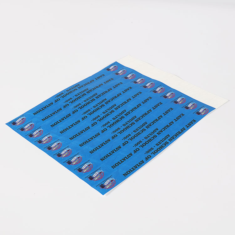 Manufacturer Waterproof Tyvek Wristbands Custom One Time Use Paper Event Party Bracelet Wristbands 9