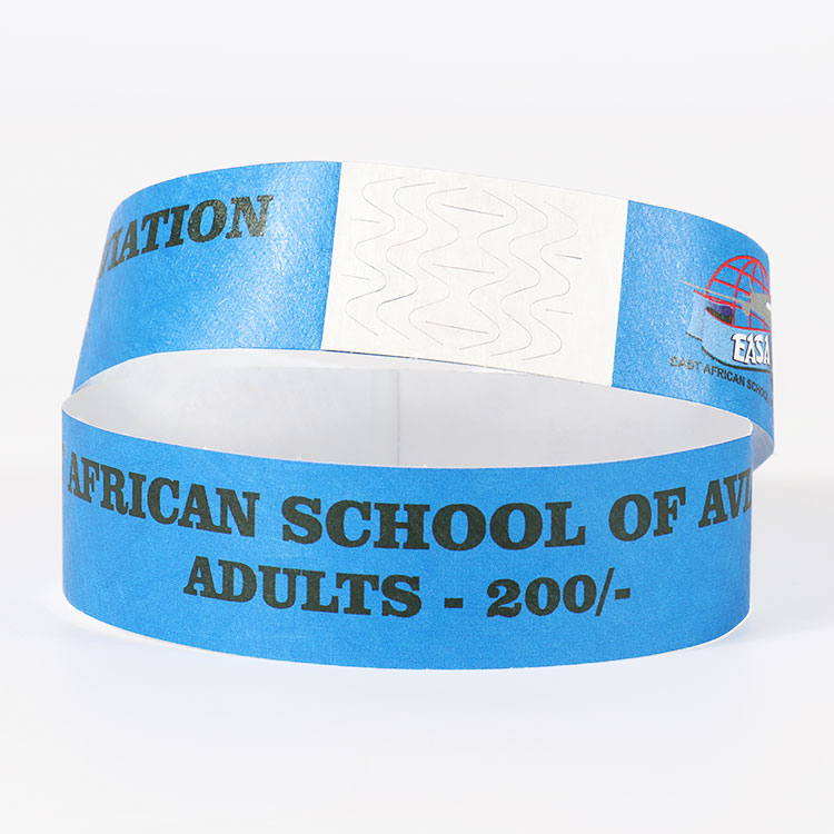 Manufacturer Waterproof Tyvek Wristbands Custom One Time Use Paper Event Party Bracelet Wristbands 6