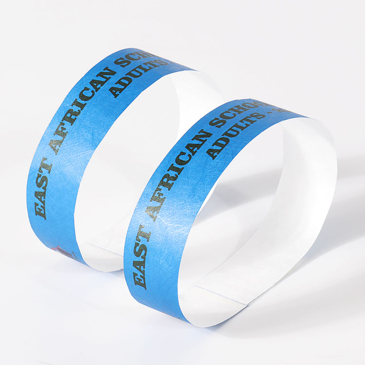 Manufacturer Waterproof Tyvek Wristbands Custom One Time Use Paper Event Party Bracelet Wristbands 5