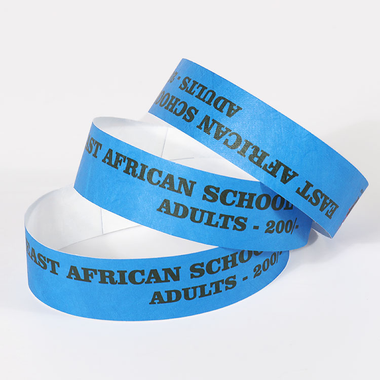 Manufacturer Waterproof Tyvek Wristbands Custom One Time Use Paper Event Party Bracelet Wristbands 4
