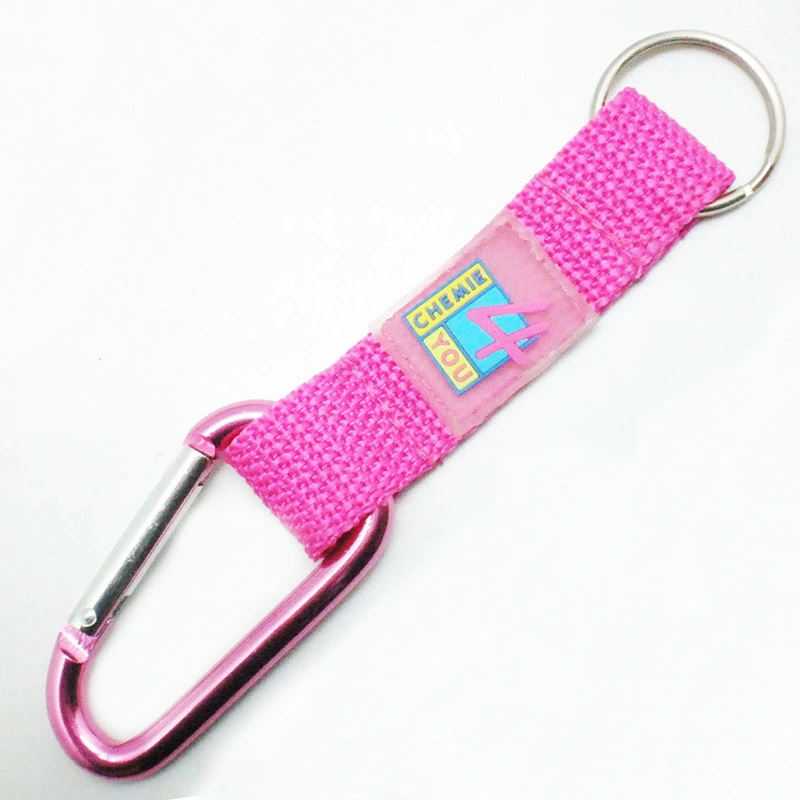 Custom Carabiner Hook Short Strap manufacturer China Short Lanyard With Printing Your Logo 1