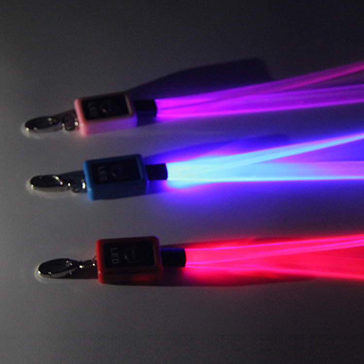 LOVECOLOUR-kaulanauha Valmistajan mukautettu PVC-LED-kaulanauha tapahtumafestivaaliin 5