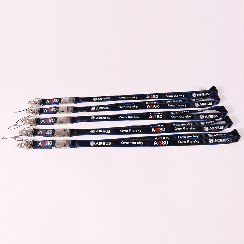 LOVE COLOR Custom lanyard leverandør dobbeltlags lanyards med silketryk 6
