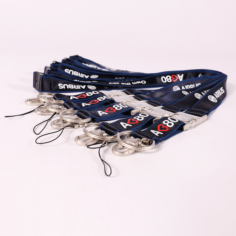 LOVE COLOR Custom lanyard leverandør dobbeltlags lanyards med silketryk 3