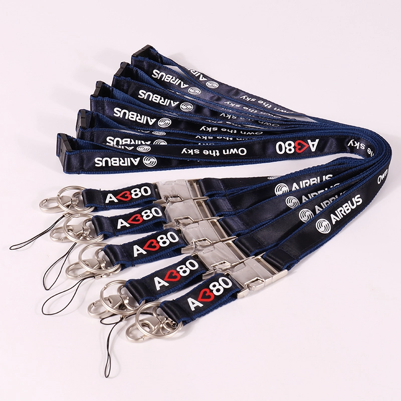 LOVE COLOR Anpassad lanyard leverantör dubbla lager lanyards med silk screentryck 1