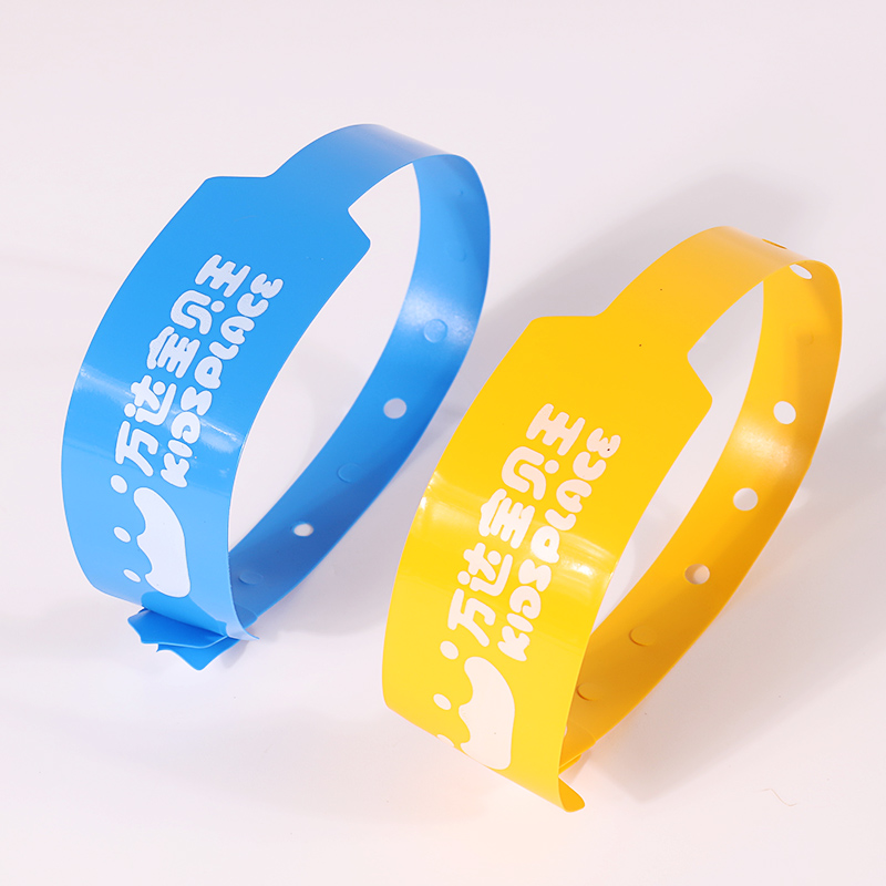 Vinylový náramek výrobce vlastní jednorázový náramek nemocničního PVC s pacientským ID 8