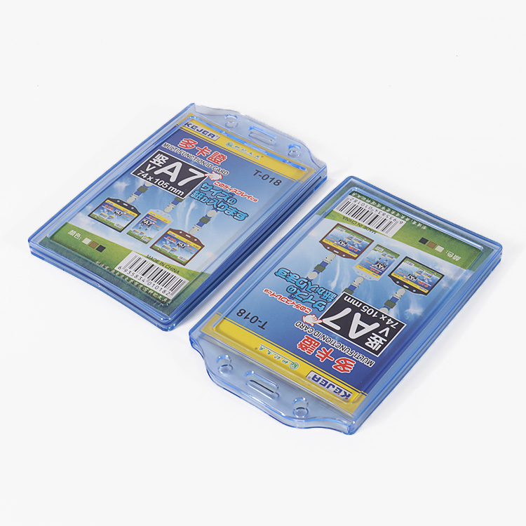 Custom Card Holder Factory Protect ID-kort Visitkortsskydd PVC-korthållare 5