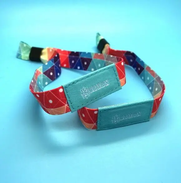 Lovecolour Custom Armband Factory från Kina RFID-tygarmband med plastlås 1