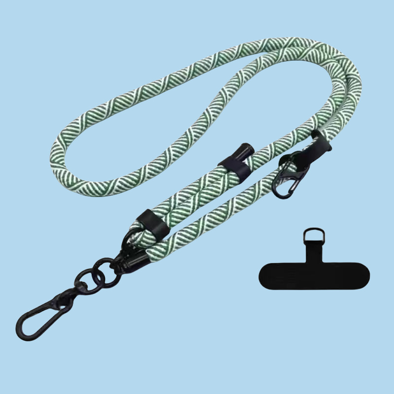 LOVECOLOUR Brugerdefineret multifunktionel anti-tabt mobiltelefon lanyard Polyester mobiltelefon håndledsrem 5