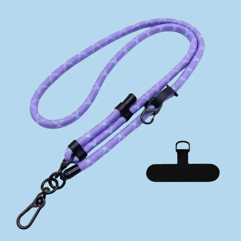 LOVECOLOUR Custom Multi-Functional Anti-Lost Cell Phone Lanyard Polyester Mobile Phone Wrist Strap 1