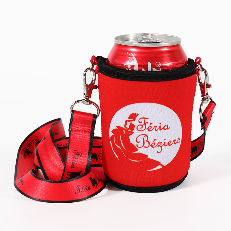 LOVECOLOUR Vlastní držák na pahýl se šňůrkou na láhve na pití Pivo na pahýlový držák na plechovku 1