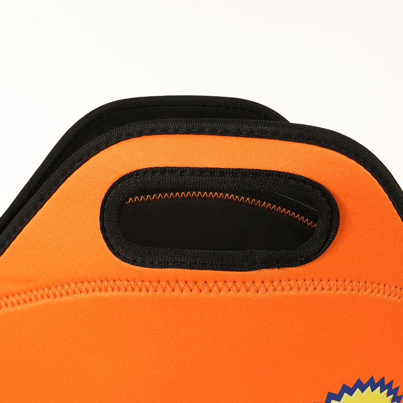 LOVECOLOUR Madpakke Udskrivning Personligt design Brugerdefineret logo Sublimation Neopren frokostpose 6