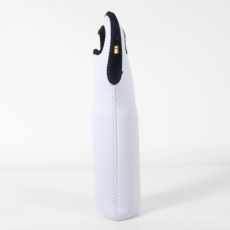 Borsa per il trasporto del dispositivo di raffreddamento del vino vuoto in neoprene isolato con portabottiglie di vino personalizzato 3