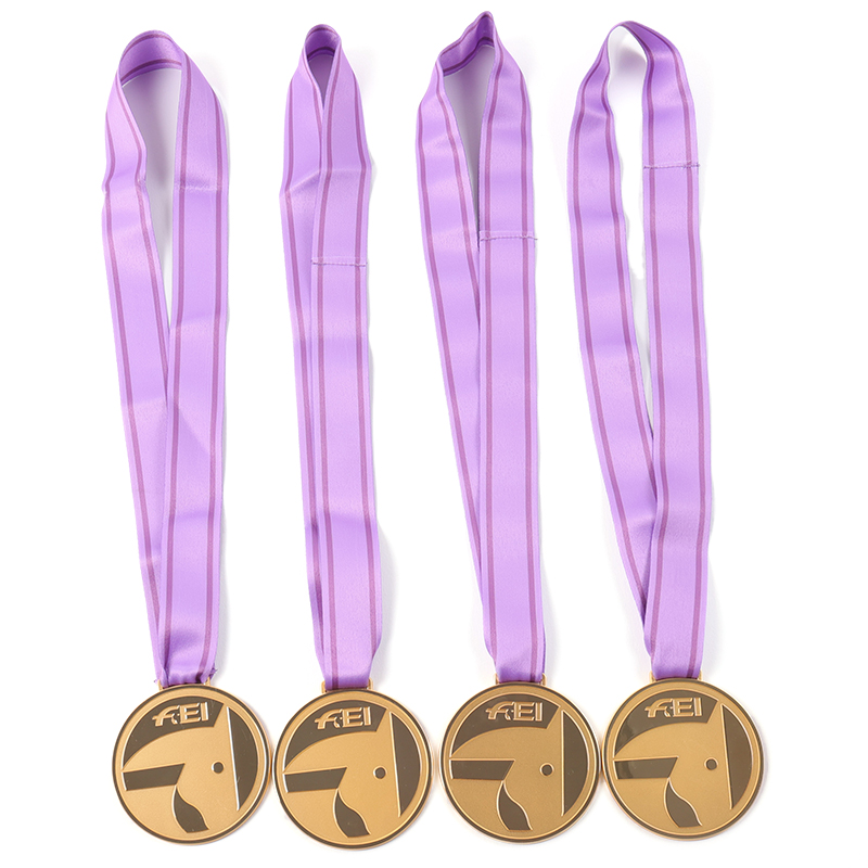 Vysoce kvalitní zakázková sublimovaná stuha medaile Lanyard zakázková velikost loga medaile 2