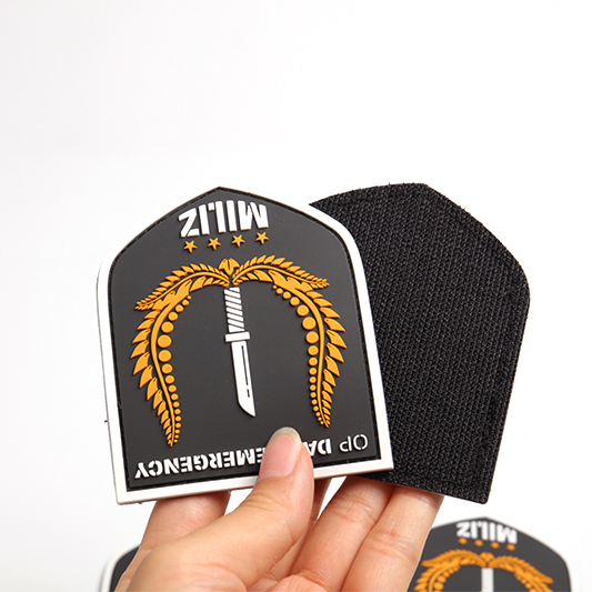Custom PVC Garment 3D Embossed Brand Logo Soft Plastic PVC Silicone Rubber Patches 2