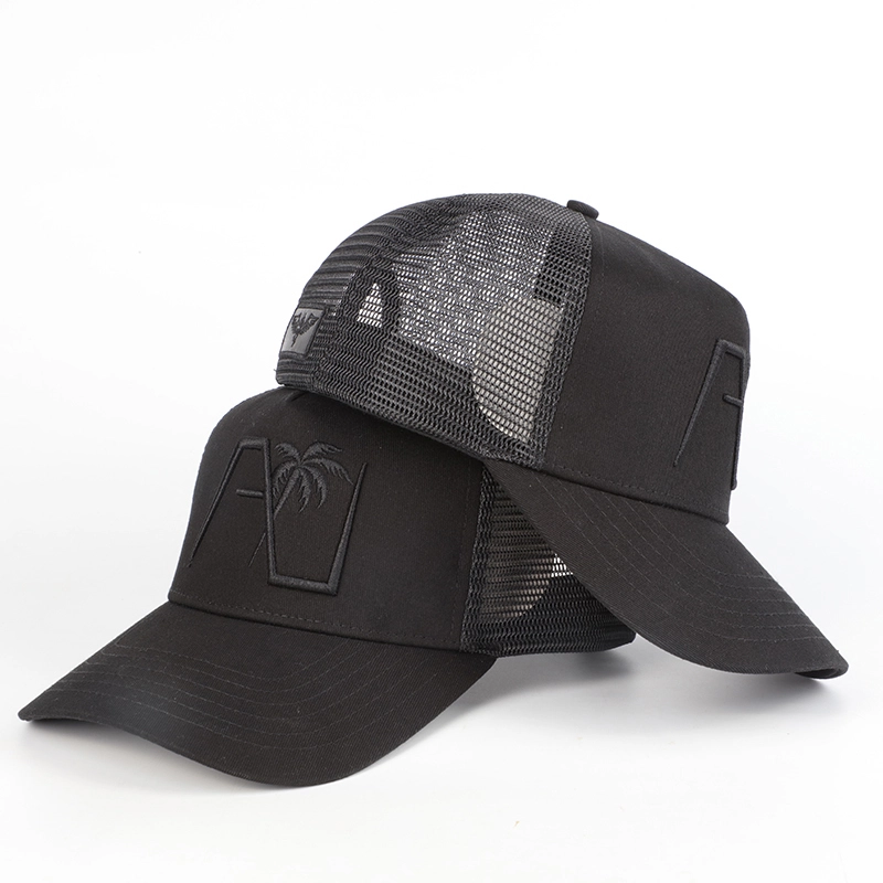 Custom Mesh Baseball Hats Sports Trucker Snapback Baseball Hat Caps with Custom Logo 1
