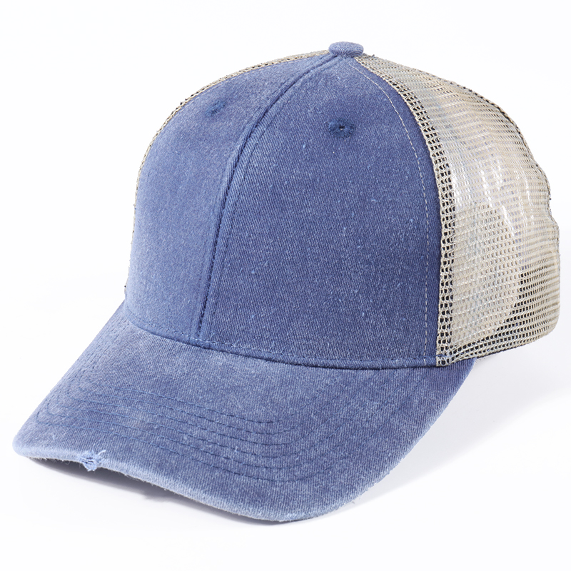 Männer Frauen Mesh Baseball Cap Bequem Einstellbar Atmungsaktive Casual Hut Individuelles Logo 2