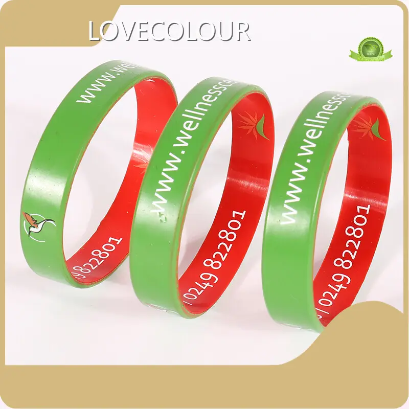 Colored Rubber Bracelets Lovecolour by LOVECOLOUR 1