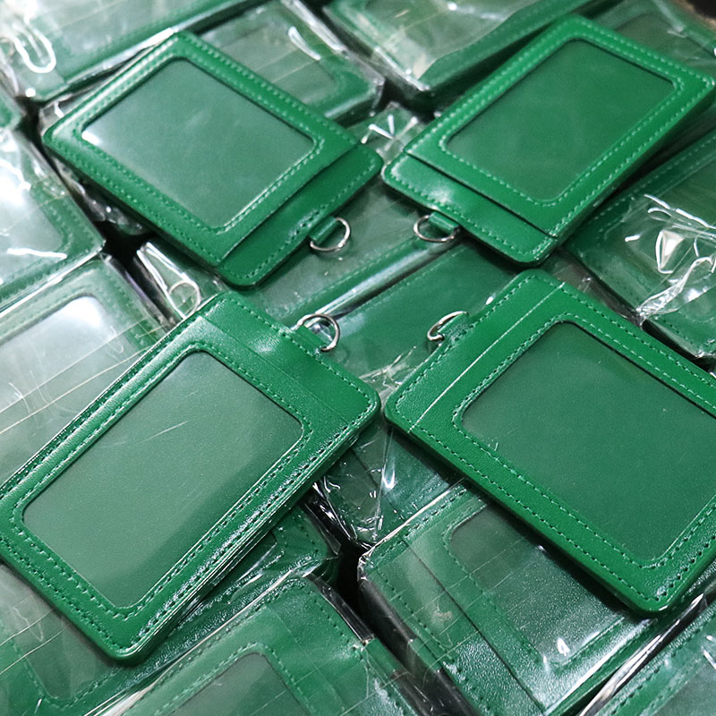Pu Leather ID -korthållare